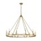 Z-Lite Barclay 12 Light Chandelier, Olde Brass 482R-12OBR - alternate 1